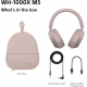 Sony WH-1000XM5 Wireless Noise Cancelling Headphones - Pink