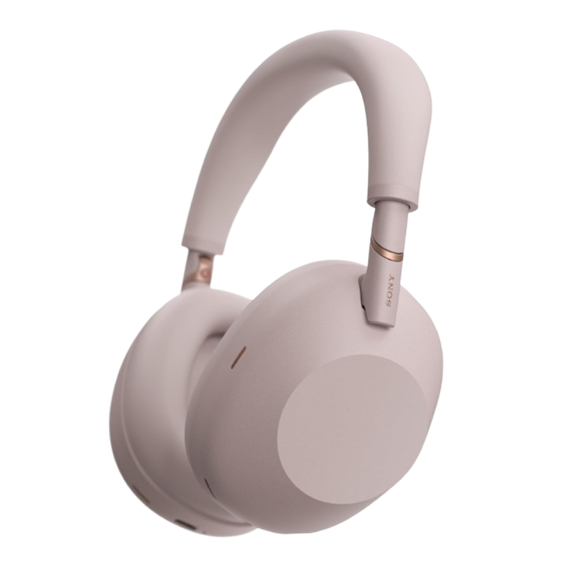 Sony WH-1000XM6 Wireless Noise Cancelling Headphones - Sand Pink