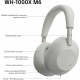 Sony WH-1000XM6 Wireless Noise Cancelling Headphones - Silver