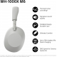Sony WH-1000XM6 Wireless Noise Cancelling Headphones - Silver