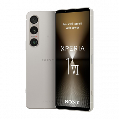 Sony Xperia 1 VI 5G Smartphone (Dual-SIMS, 12+256GB) - Platinum Silver