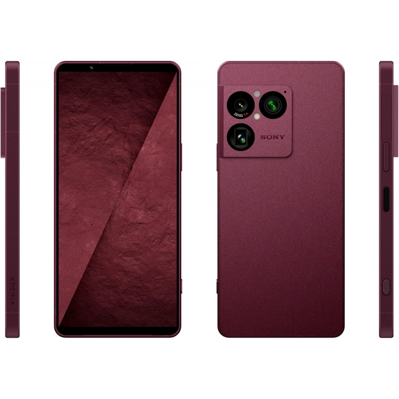 Sony Xperia 1 VIII 5G Smartphone (Dual-SIMS, 12+256GB) - Garnet Red