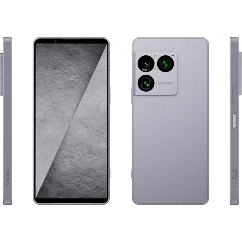 Sony Xperia 1 VIII 5G Smartphone (Dual-SIMS, 12+256GB) - Iolite Silver
