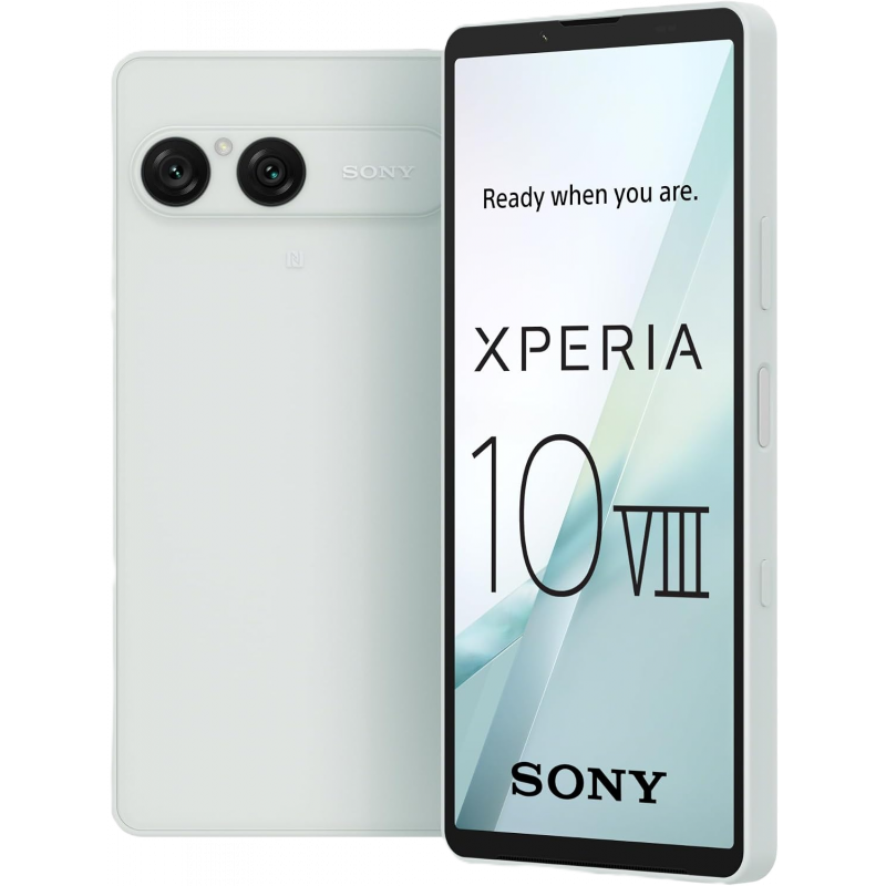 Sony Xperia 10 VIII 5G Smartphone (Dual-SIM, 8GB + 128GB) - Frozen White