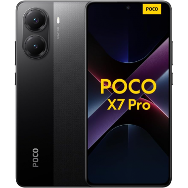 Xiaomi Poco X7 Pro 5G Smartphone (Dual-Sim, 8+256GB) - Black