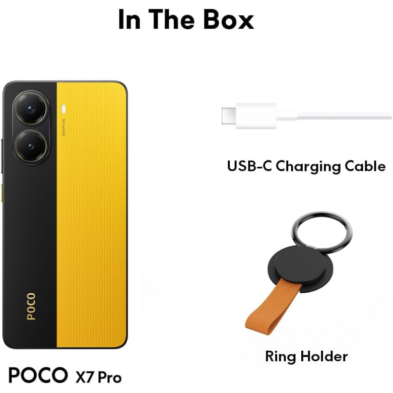 Xiaomi Poco X7 Pro 5G Smartphone (Dual-Sim, 12+512GB) - Black