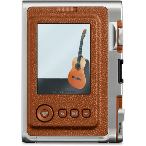 Fujifilm Instax mini EVO Instant Camera - Brown