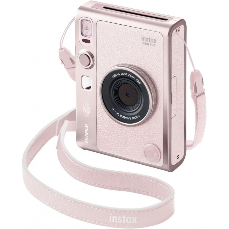 Fujifilm Instax mini EVO Instant Camera - Gentle Rose
