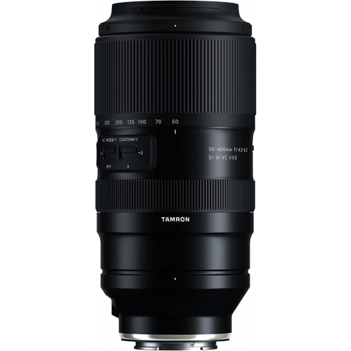 Tamron 50-400mm F/4.5-6.3 Di III VC VXD Lens (A067) (Sony E)