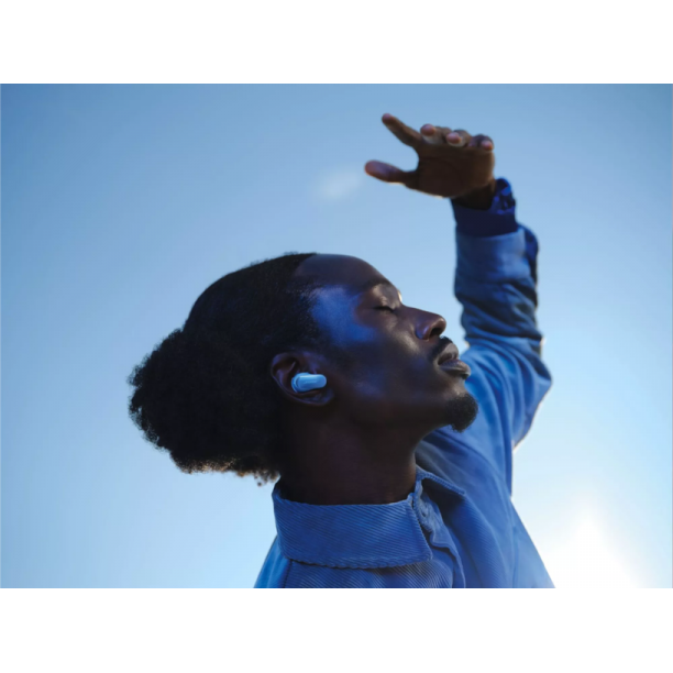 Bose QuietComfort Ultra Earbuds Wireless Noise Cancelling Earbuds with Spatial Audio - Moonstone Blue