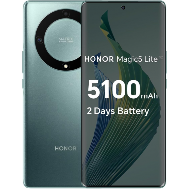 Honor Magic5 Lite 5G Smartphone (8+256GB) - Emerald Green