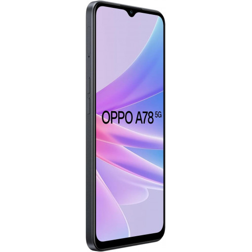 Oppo A78 5G Smartphone (4GB+128GB) - Glowing Black