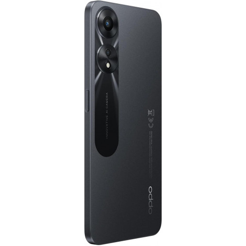 Oppo A78 5G Smartphone (4GB+128GB) - Glowing Black