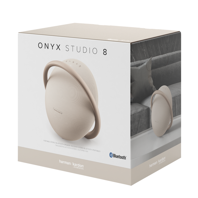 Harman Kardon Onyx Studio 8 Portable Bluetooth Speaker - Champagne