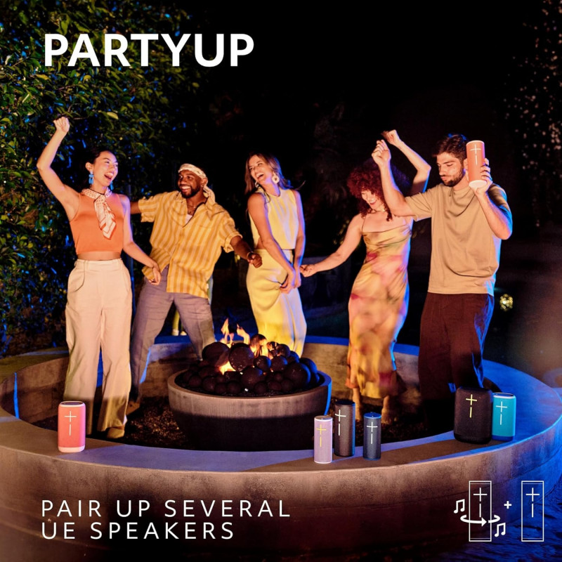 Logitech Ultimate Ears BOOM 4 Portable Waterproof Bluetooth Speaker - Raspberry