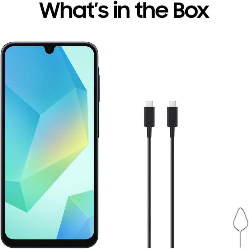 Samsung Galaxy A16 4G Smartphone ( 4+128GB, Dual Sim ) - Black