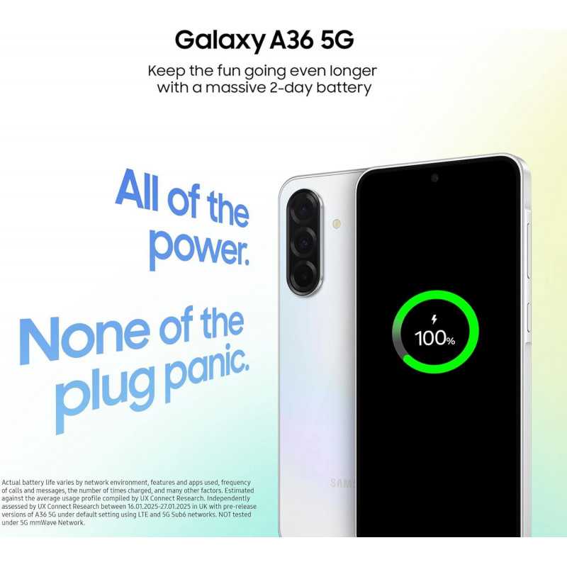 Samsung Galaxy A36 (12GB -256GB ) - Awesome White