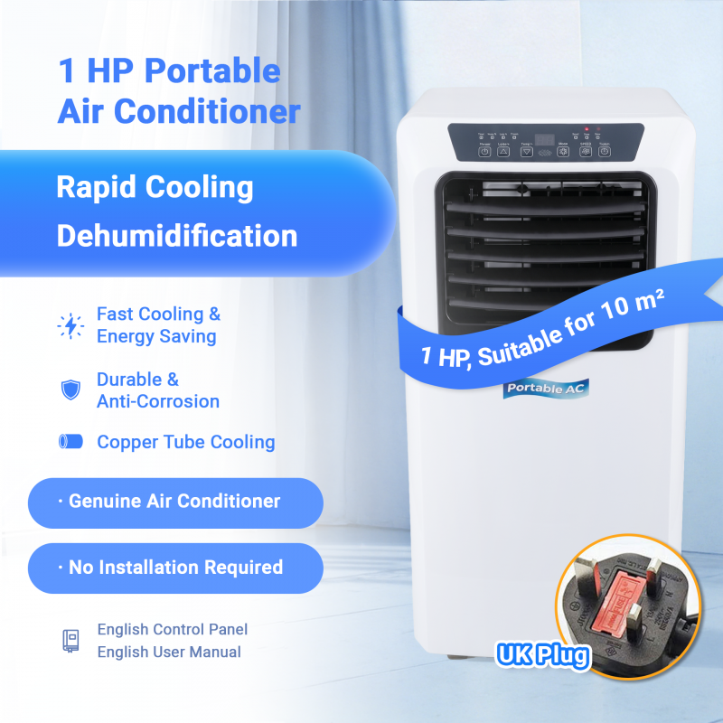 Portable Air Conditioner 7000bts Power -Rapid Cooling
