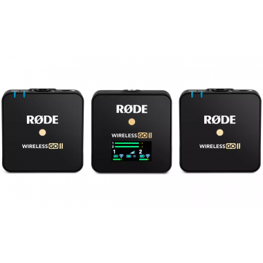Rode Wireless Go II Microphone System (Dual Channel) 