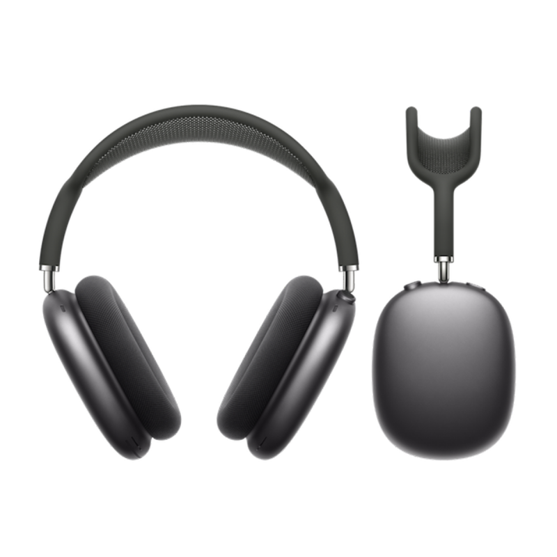 Renewed - Apple AirPods Max Wireless Bluetooth Noise-Cancelling Headphones (Lightning) - Space Grey